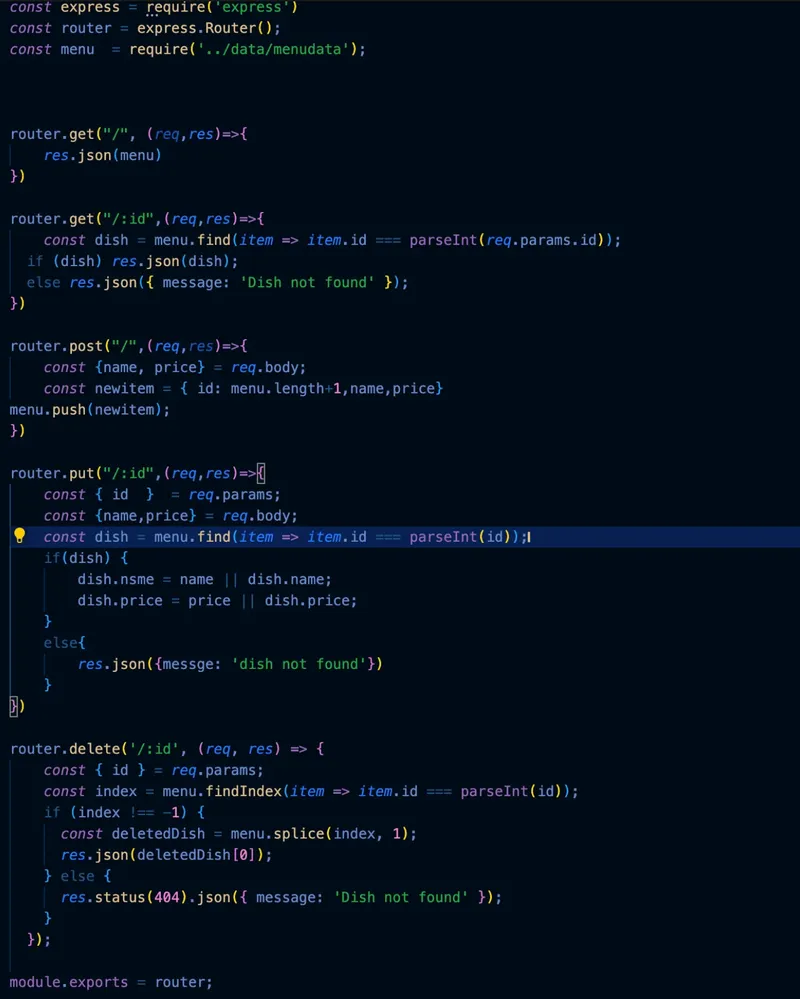 API project structure